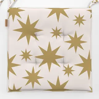 Sitzkissen Gold