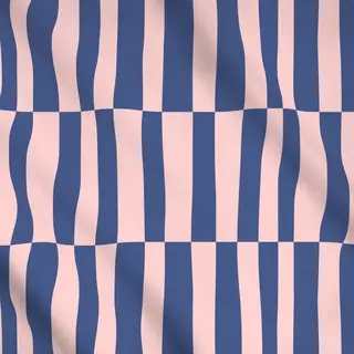 Meterware Rosa-Blau