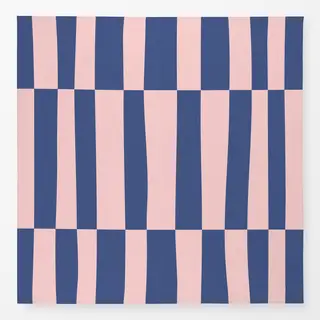 Tischdecke Rosa-Blau