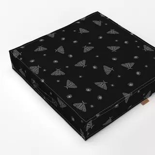 Bodenkissen Moth Minimal (dark)