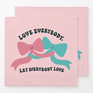 Servietten Love Bows (Merry little Disco)