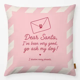 Kissen Dear Santa (Merry little Disco)