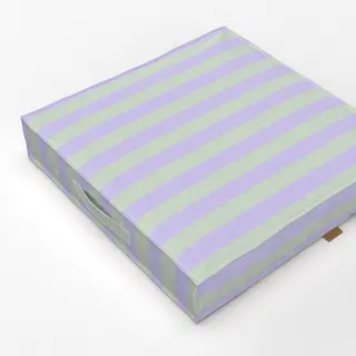 Bodenkissen mint-violett