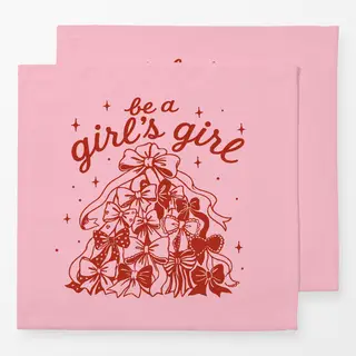 Servietten Be a girl's girl (Merry little Disco)