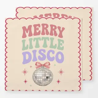 Servietten Merry little Disco