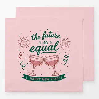 Servietten The future is equal (Merry little Disco)