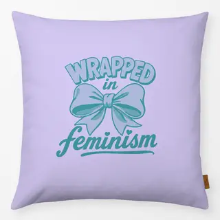 Kissen Wrapped in feminism (Merry little Disco)