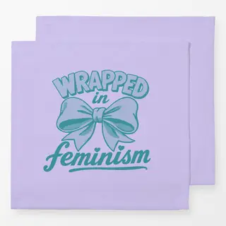 Servietten Wrapped in feminism (Merry little Disco)