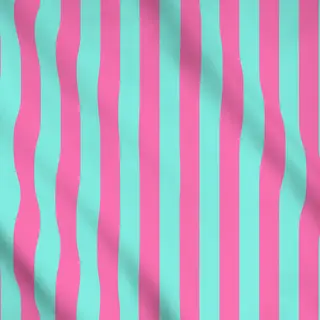 Meterware pink-türkis