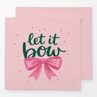 Servietten Let it bow (Merry little Disco)