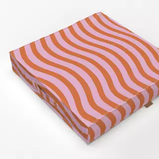 Bodenkissen Curvy Waves
