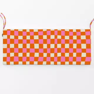 Bankauflage Lively Check (retro)