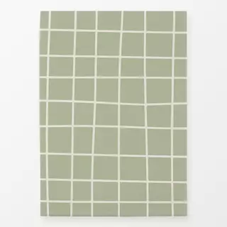 Geschirrtücher Wavy Check (olive)