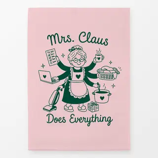 Geschirrtücher Mrs. Claus does everything (Merry little Disco)