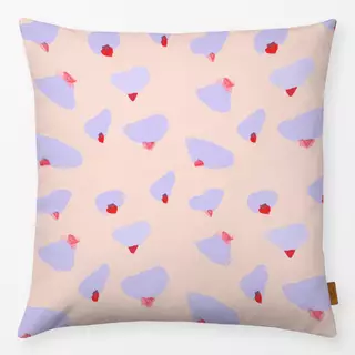 Kissen Lila Blumen