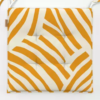 Sitzkissen Colorful Stripes Yellow