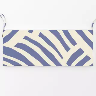 Bankauflage Lila Zebra
