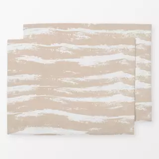 Tischset stormy sea desert sand