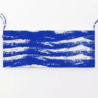 Bankauflage stormy sea ultramarine