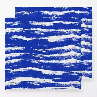 Servietten stormy sea ultramarine