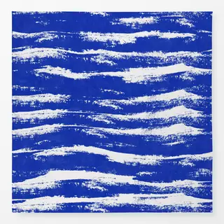 Tischdecke stormy sea ultramarine