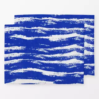 Tischset stormy sea ultramarine