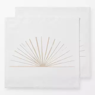Servietten sunrise desert sand