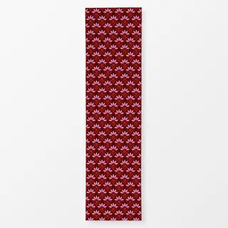 Tischläufer Vintage Florals brown red