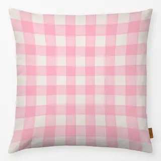 Kissen Picnic Checks pink