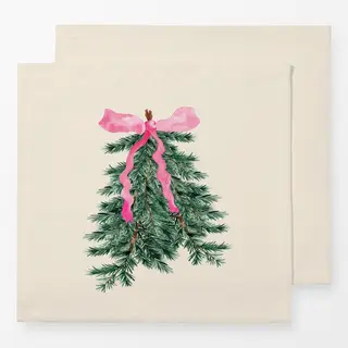 Servietten Natural Fir Branches