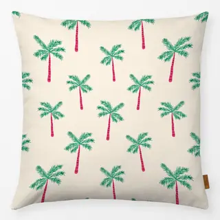 Kissen Exotic Palmtree Garden beige