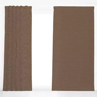 Dekovorhang Chocolate Stripes