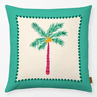 Kissen Coconut Palm turqoise