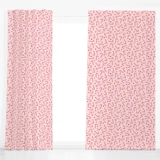 Dekovorhang Pink