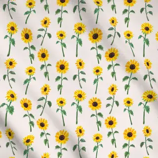 Meterware Sunny Sunflower Blooms