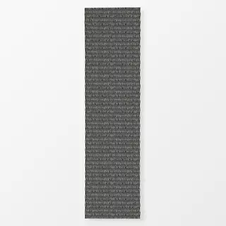 Tischläufer Boho Pine Needles black