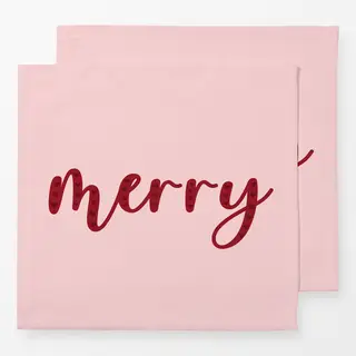 Servietten Merry Hearts