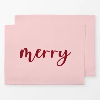 Tischset Merry Hearts