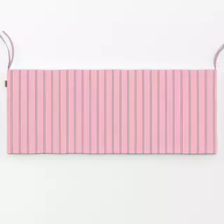 Bankauflage Líneas turquesa y rosa