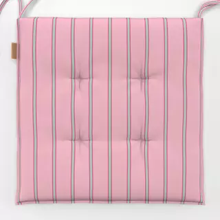 Sitzkissen Líneas turquesa y rosa