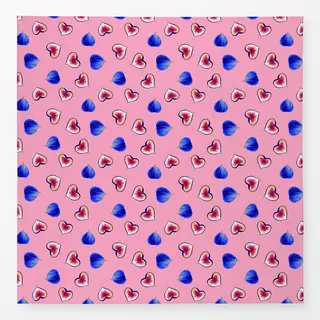 Tischdecke Pink