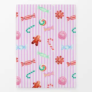 Geschirrtücher Cotton Candy Xmas Sweets Lilac