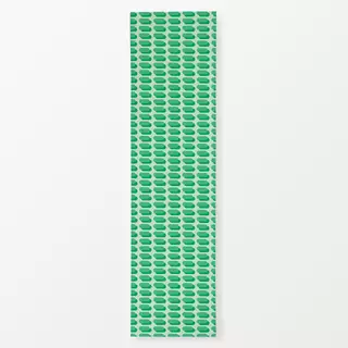 Tischläufer Green Retro Pills