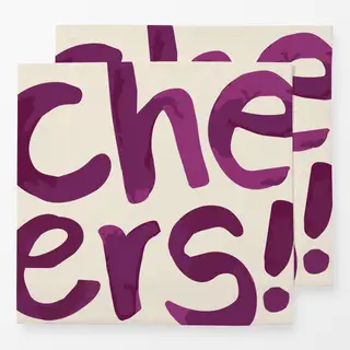 Servietten Cheers