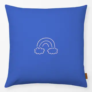 Kissen Little Rainbow blue