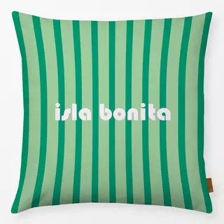 Kissen Isla Bonita Rayas verde