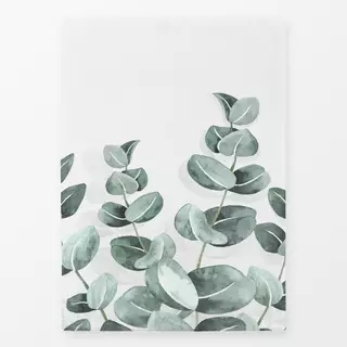 Geschirrtücher Eucalyptus Watercolor Leaves