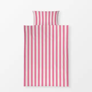 Bettwäsche Pink White