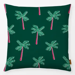 Kissen Exotic Palmtree Garden green