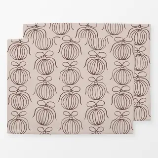 Tischset Beige